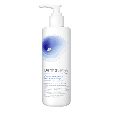 Dove Dermaseries Creme de Limpeza Facial Hidratante 250ml