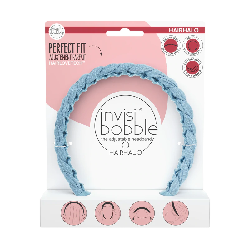 Invisibobble HairHalo Miss Denim (Azul)