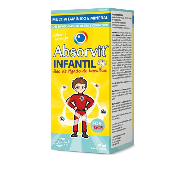 Absorvit Infantil Óleo Fígado Bacalhau 150ml