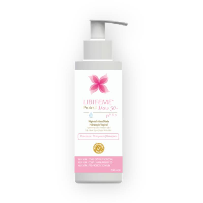 Libifeme Protect Gel Lavagem Meno 50+