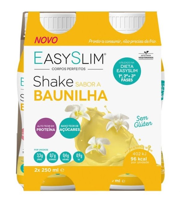 EasySlim Shake Baunilha 250ml 2un