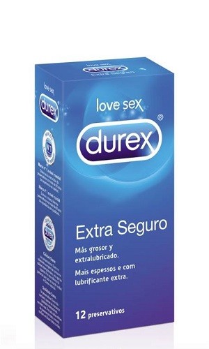 Durex Extra Seguro Preservativos 12un