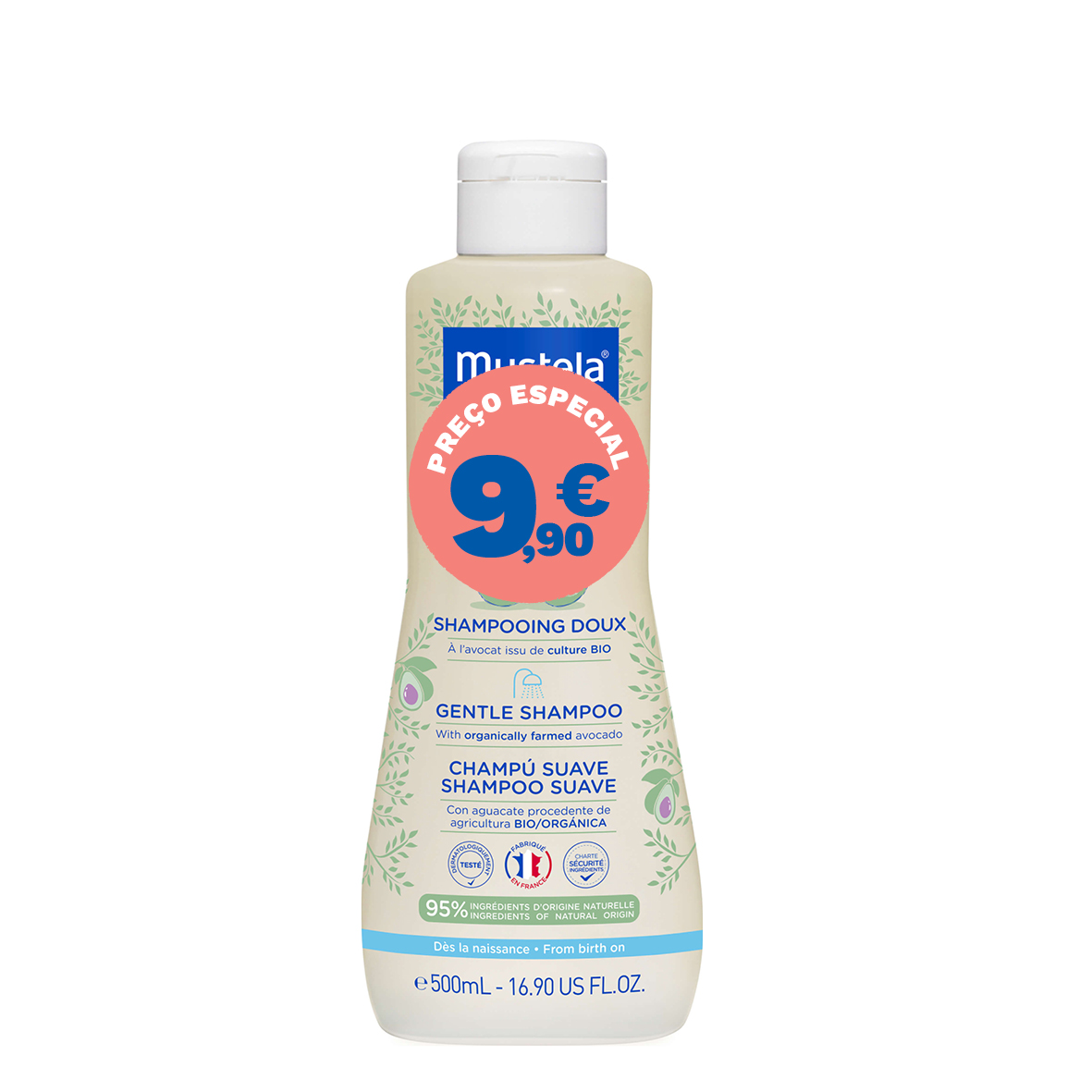 Mustela Champô Suave 500ml - Promo