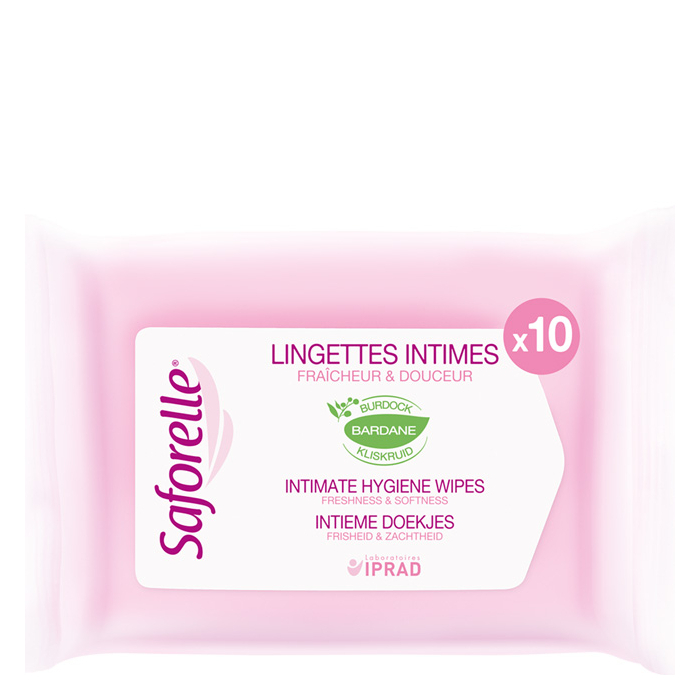 Saforelle Toalhetes Intimos 10un