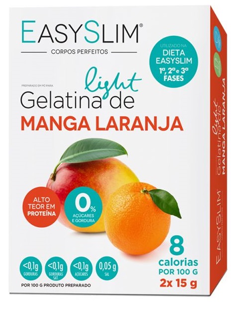 EasySlim Gelatina Manga Laranja 2saq