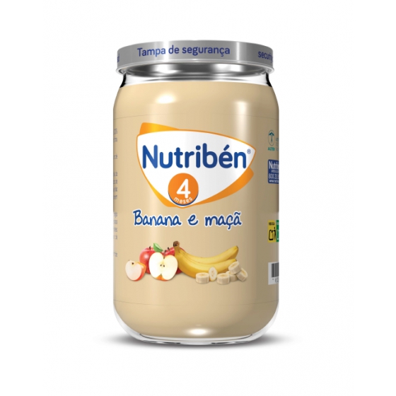 Nutriben Boiao 4 Banana Maçã 235g