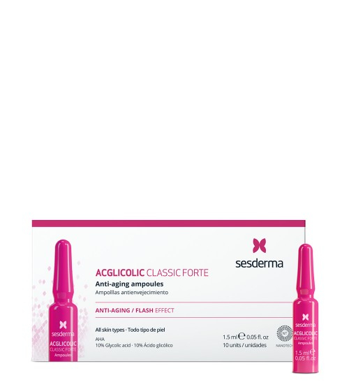 Sesderma Acglicolic Classic Forte Antienvelhecimento 10 ampolas