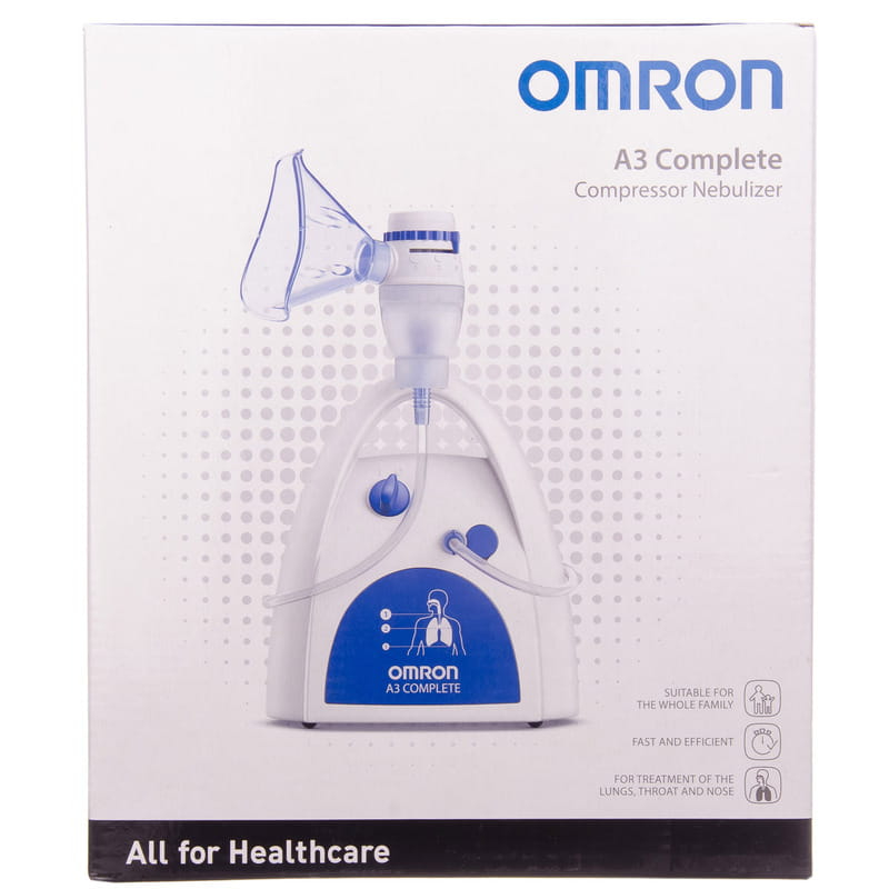 Omron Nebulizador Compressor A3 Completo