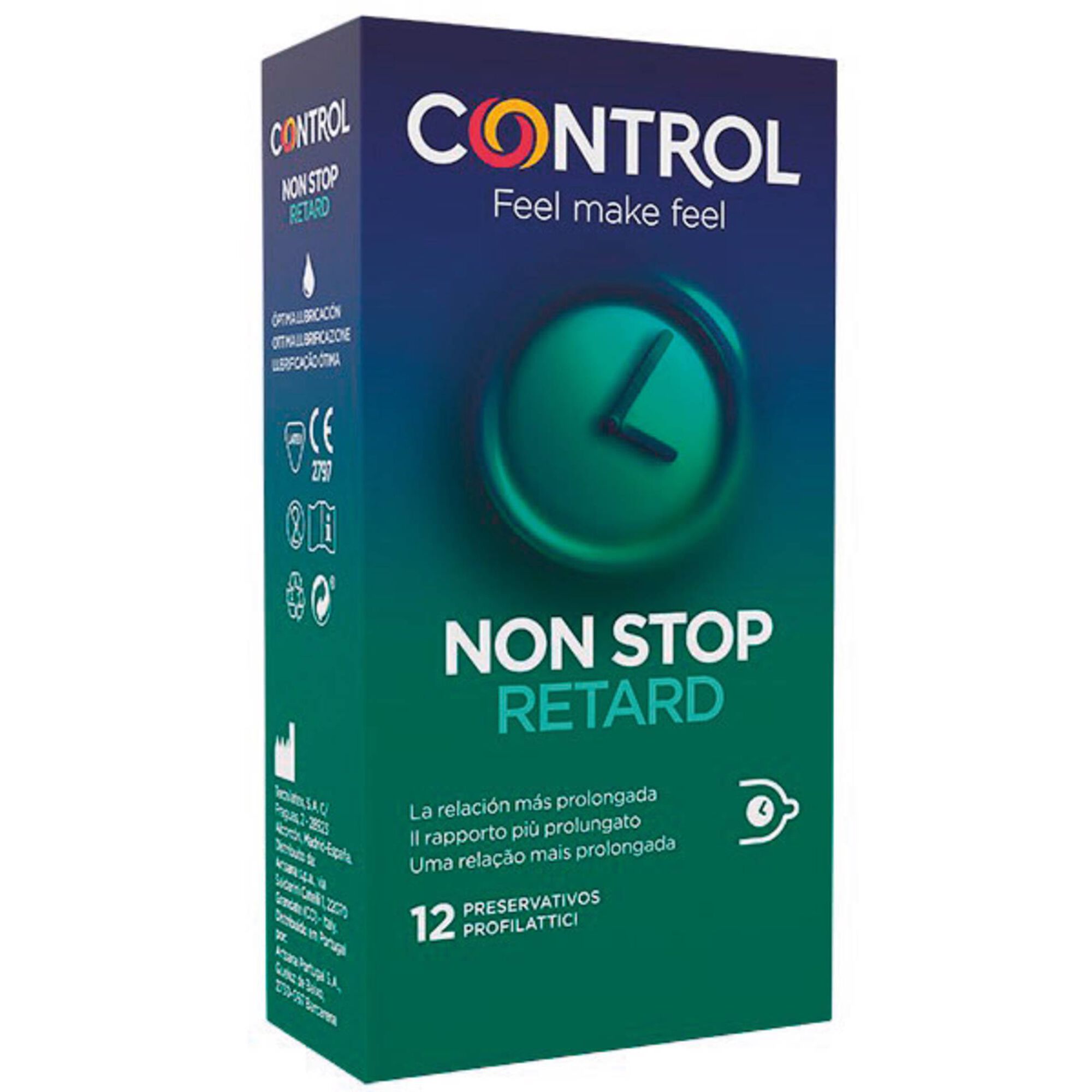 Control Non Stop Retard Preservativos 12un