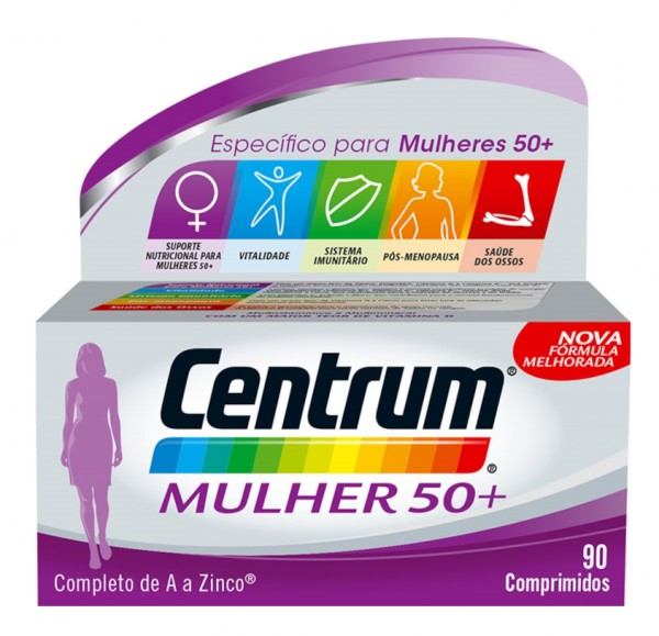 Centrum Mulher 50+ 90comp -1Mes Gratis