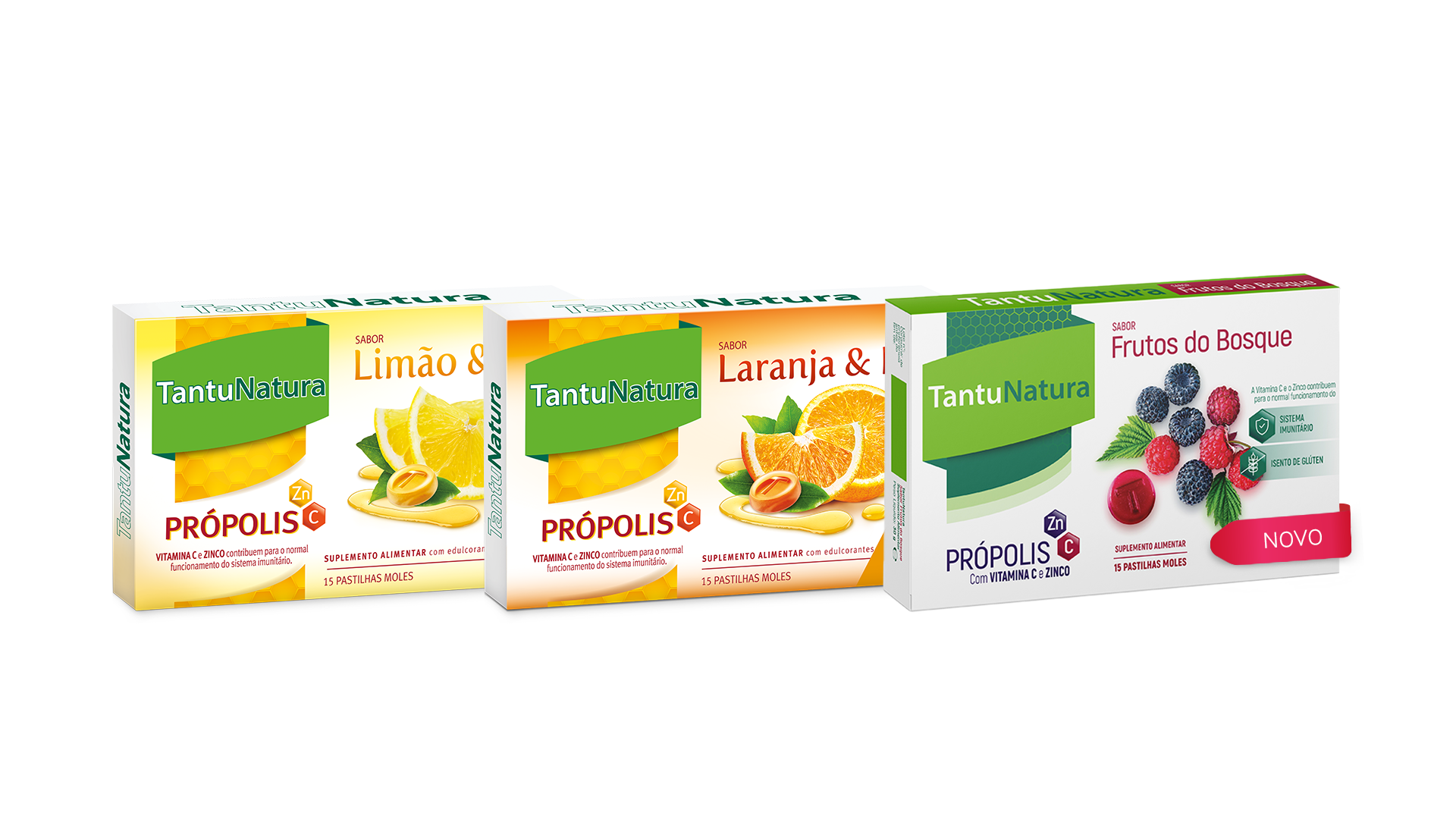 TantumNatura Frutos Bosque 15 Pastilhas Moles