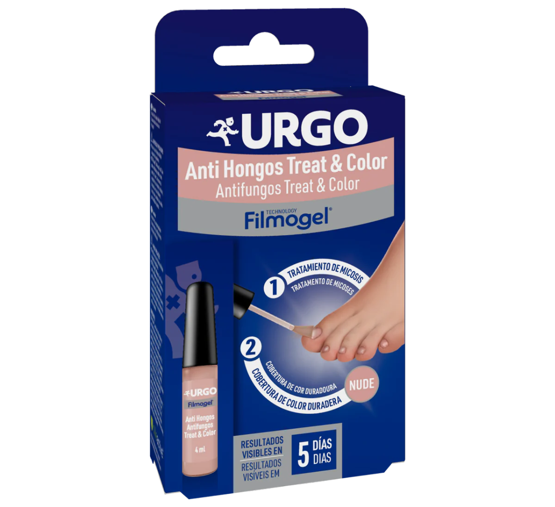 Urgo Treat And Color Antifungos Unhas Vermelho 4ml