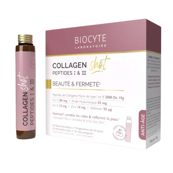Biocyte Collagen Shot Amp Beb Cereja 25ml 10un