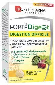 Forte Pharma ForteDigest Dig Dificil 20 comp eferv