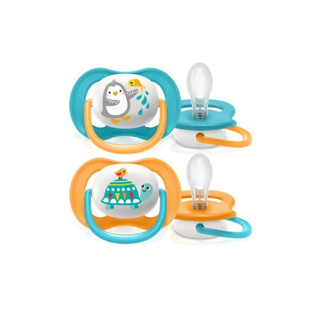 Philips Avent UA Animal Chupeta Azul/Lar 6-18M 2un