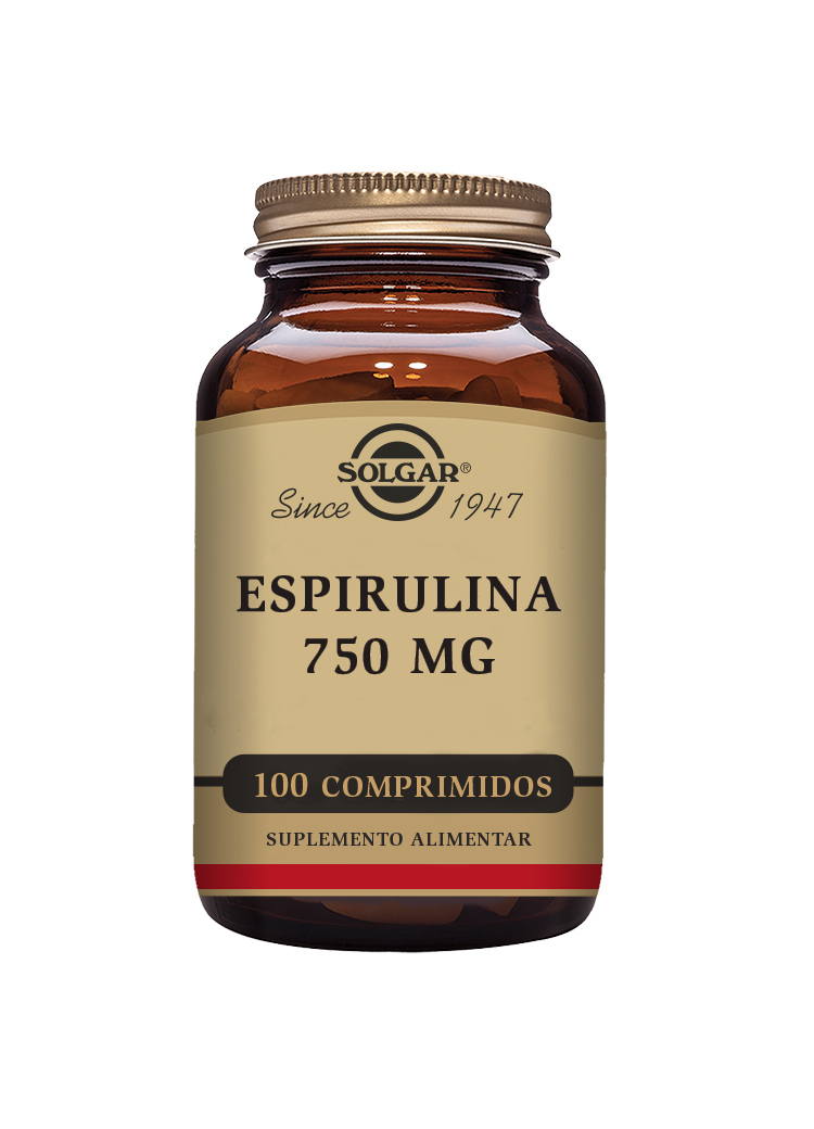 Solgar Espirulina 750mg 100comp
