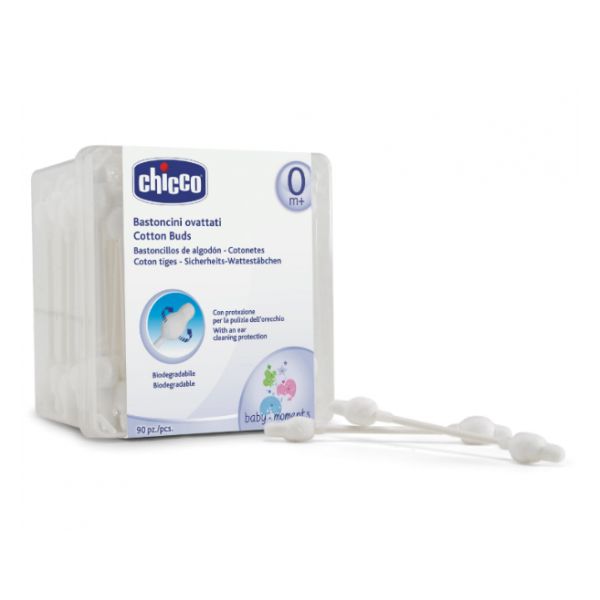 Chicco Cotonetes 0M+ 90un