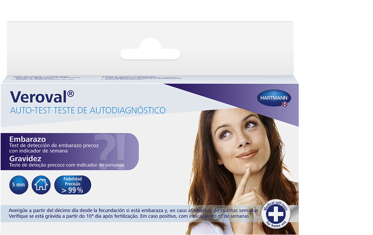 Veroval Teste Gravidez C/ Indicação Semanas