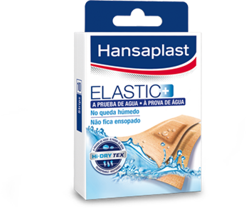 Hansaplast Elastic+ Pensos Prova Agua 21x65mm 10un