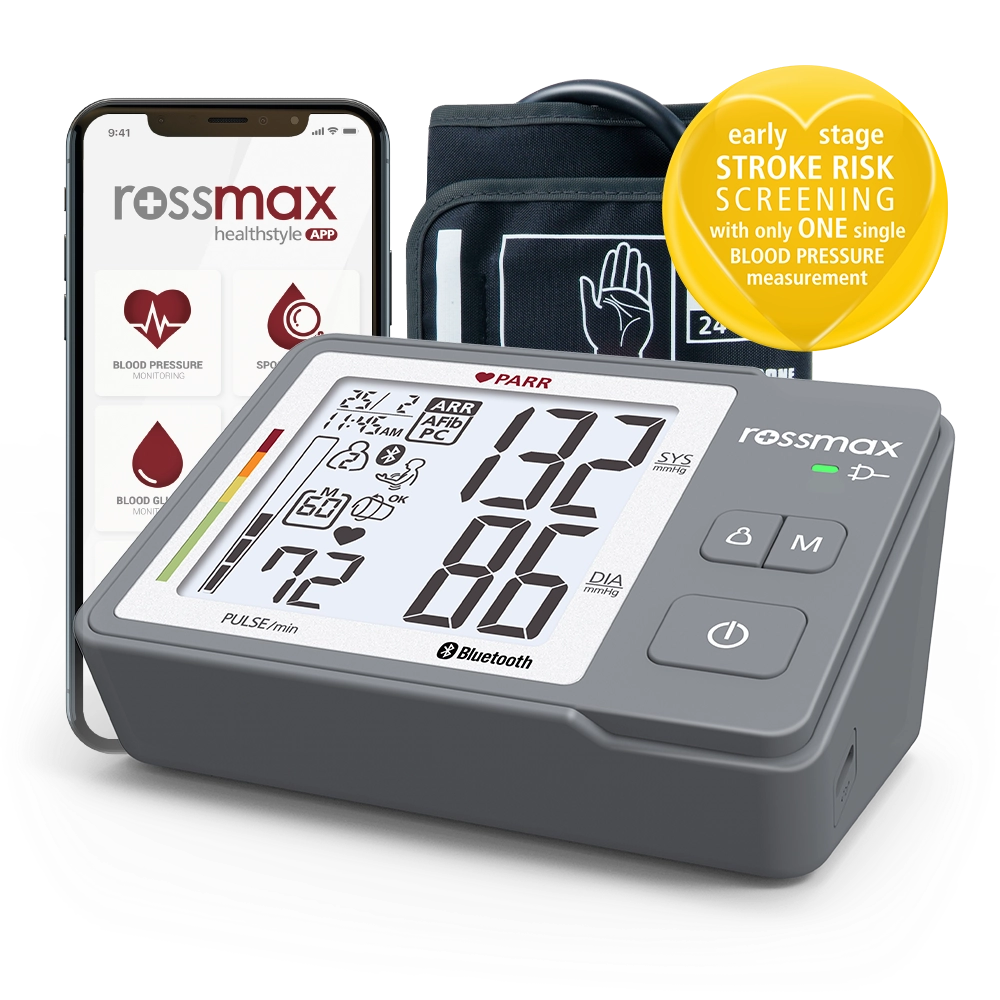 Rossmax Monitor Pressão Arterial Braço X5