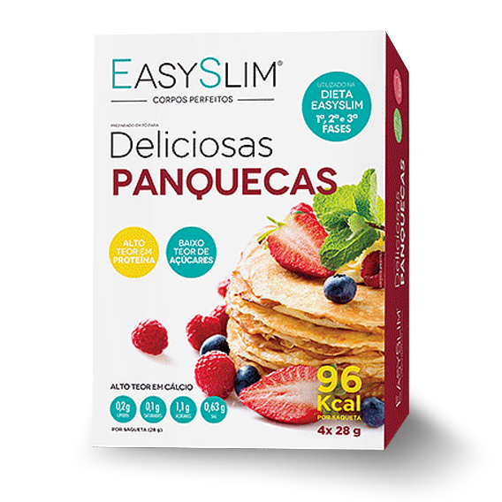 EasySlim Deliciosas Panquecas 112g 4saq