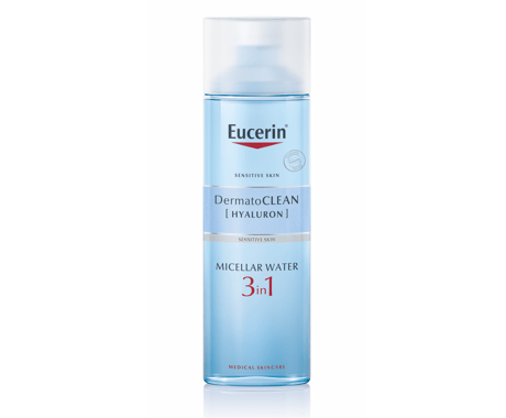 Eucerin DermatoClean Hyaluron Água Micelar 3 em 1 400ml