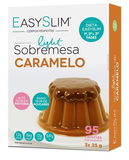 EasySlim Sobremesa Light Caramelo 3saq