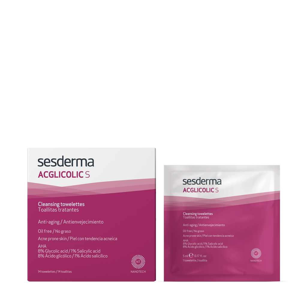 Sesderma Acglicolic S Toalhita 14unid