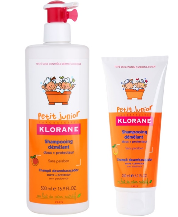 KLPJ Champô Desembaraçante Pêssego 500ml + Oferta 200ml