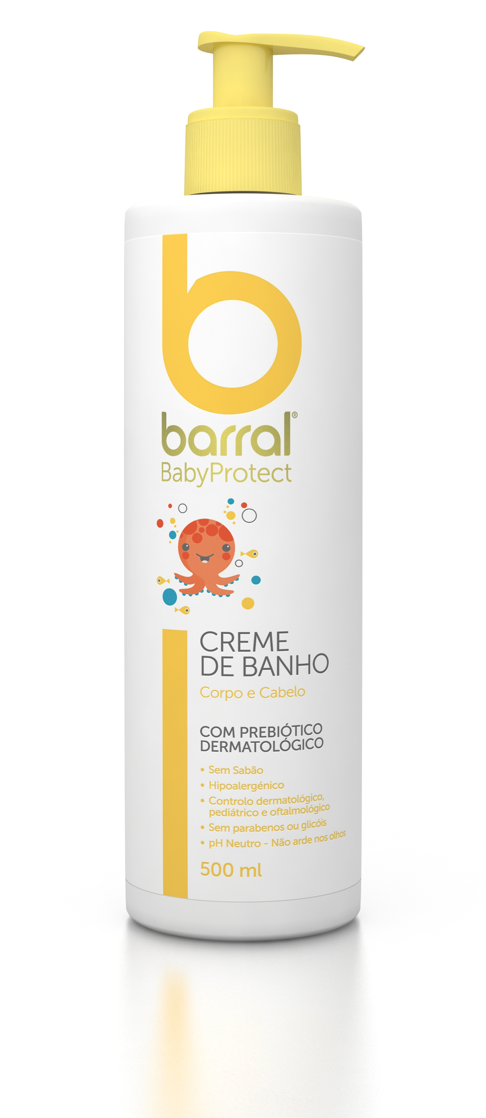 Barral Babyprotect Creme de Banho 500ml