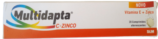 Multidapta C+ Zinco 20comp Eferv