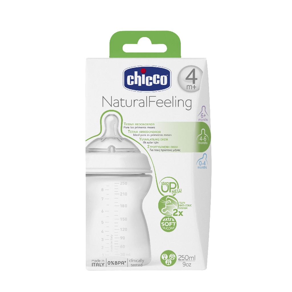 Chicco Biberao StepUp New 2 250ml 4M+