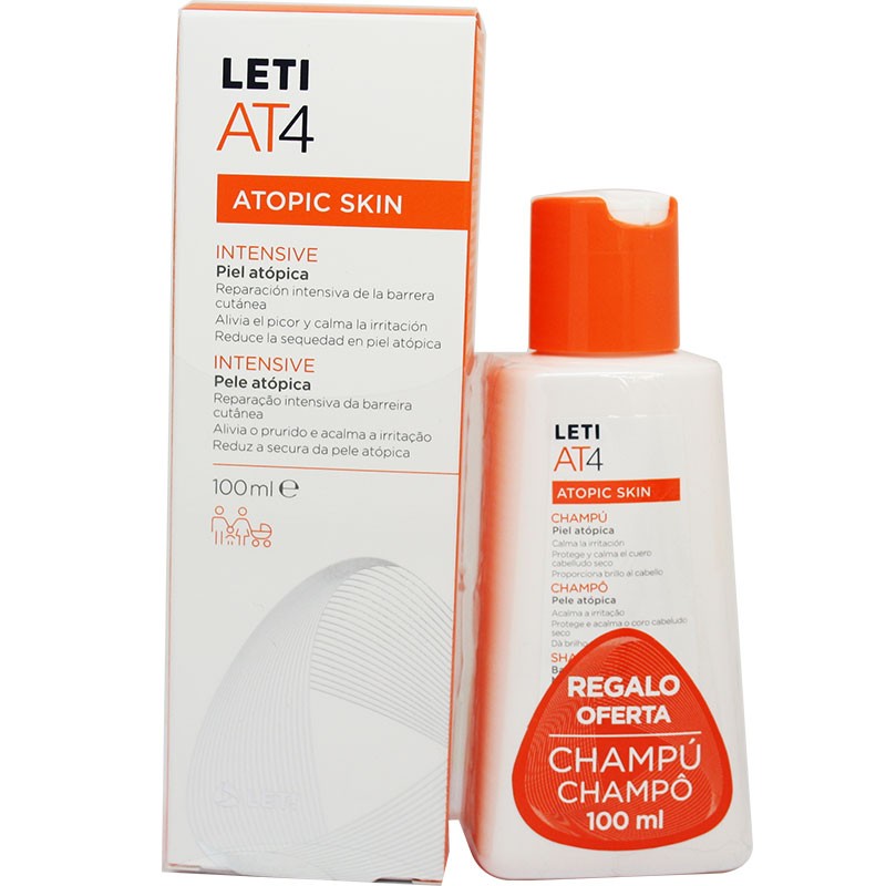 Leti AT4 Intensive Creme 100ml + Oferta Creme Hidratante 100ml