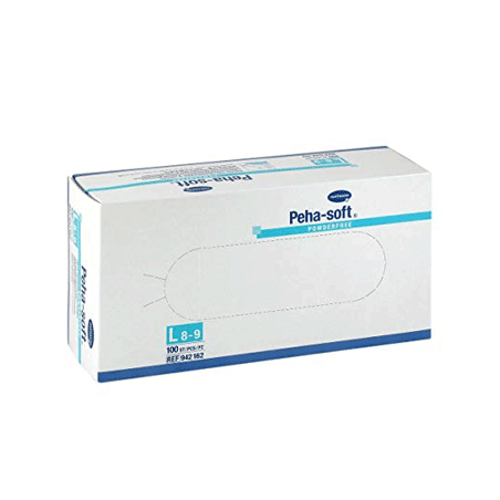 Peha-soft Luvas Latex s/pó L cx 100