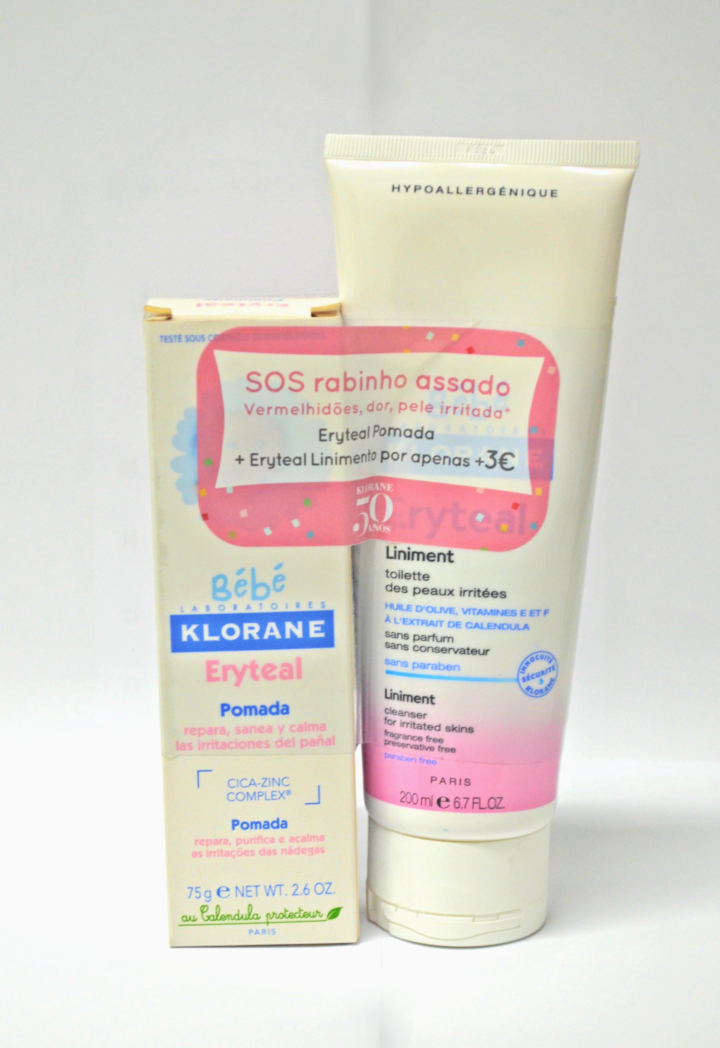 Klorane Eryteal 75 + Linim 200