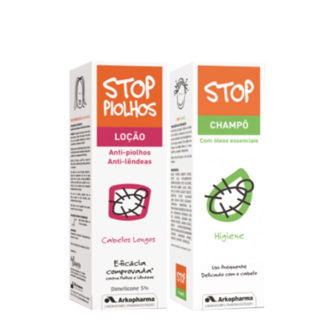Stop Piolhos Kit Completo Cabelos Longos
