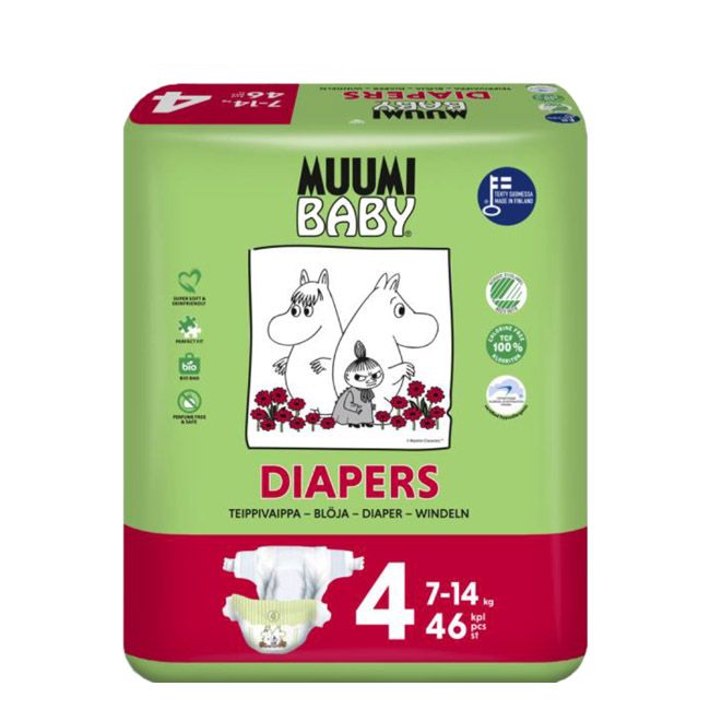 Muumi Fraldas Tam4 46un -58735