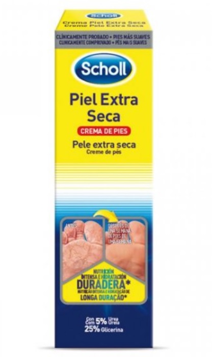 Scholl Creme Pele Extra Seca 75ml