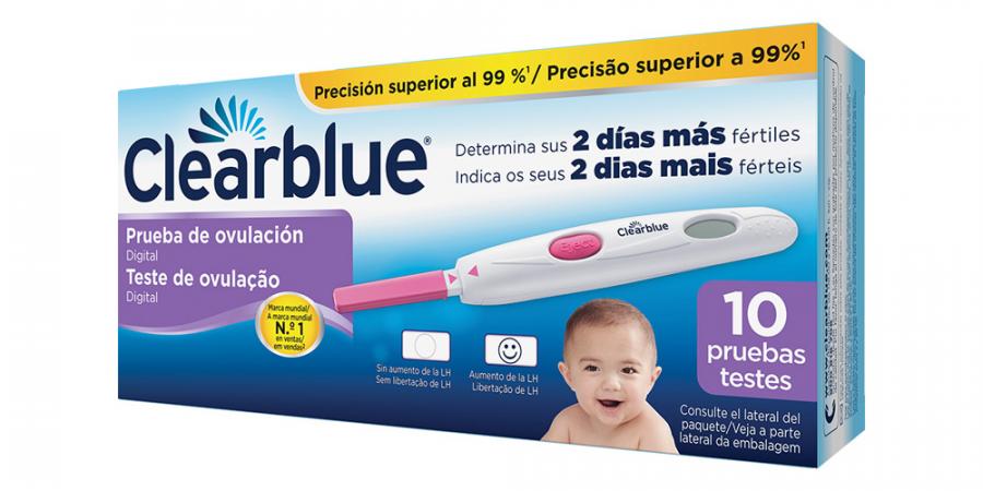 Clearblue Digital Teste Ovulação 10un