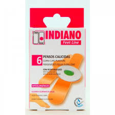 Calicida Indiano Pensos Hipoalergicos Calos 6un