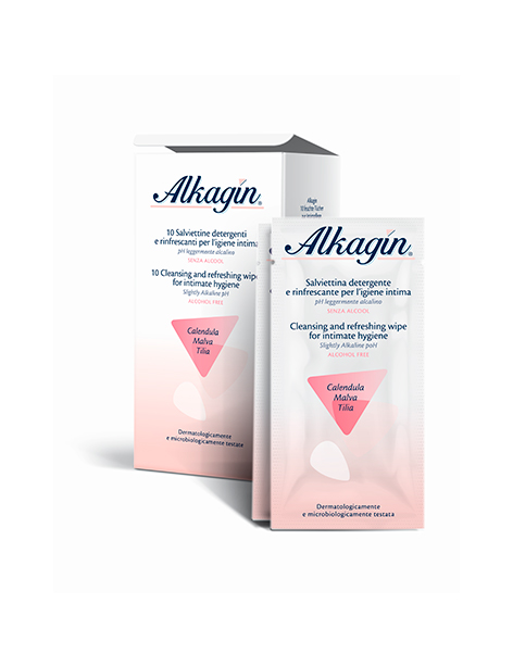 Alkagin Toalhetes Higiene Intima 10un