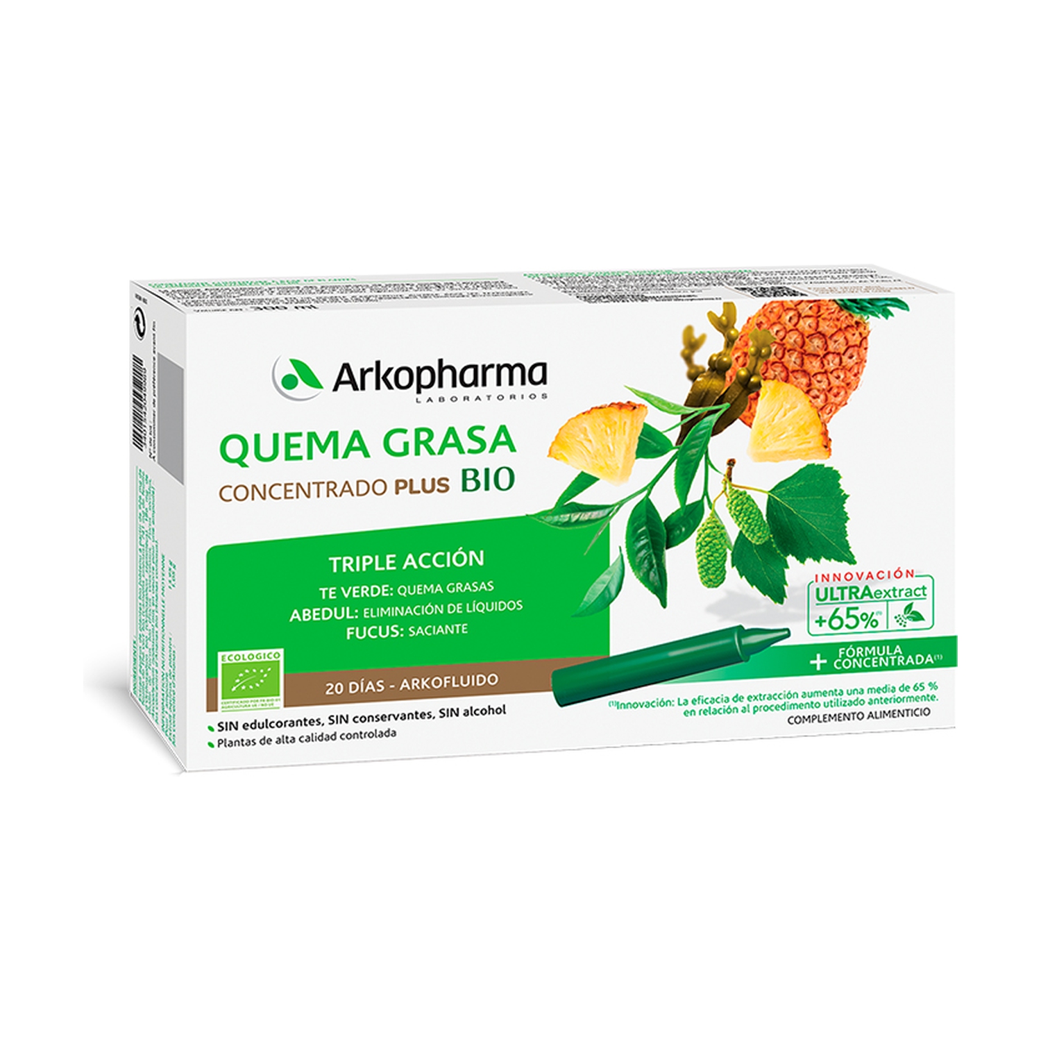 Arkofluido Queima Gordura 20amp - Promo 50% 2ªun
