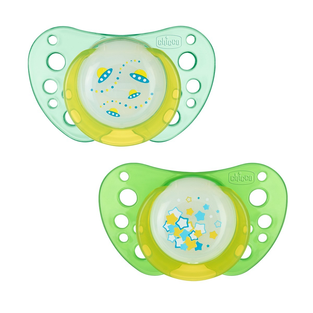 Chicco Phys Air Chup Lum Sil 0-6M 2un-75031410000
