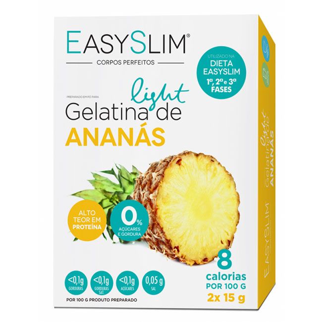 EasySlim Gelatina Ananas 2saq