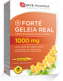 Forte Geleia Real 1000mg 20 Ampolas