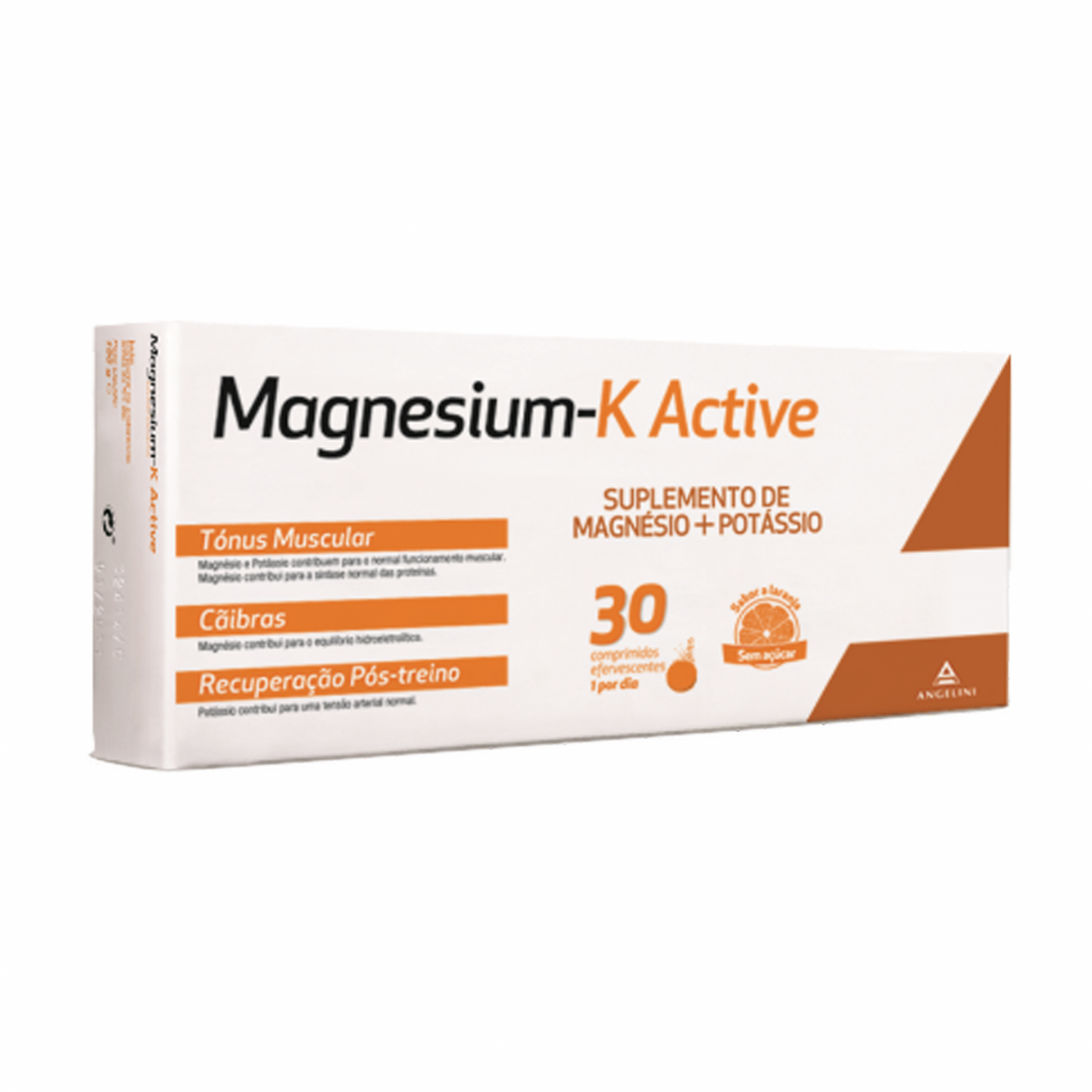 Magnesium K Active 30comp + Oferta Fita Lanyard
