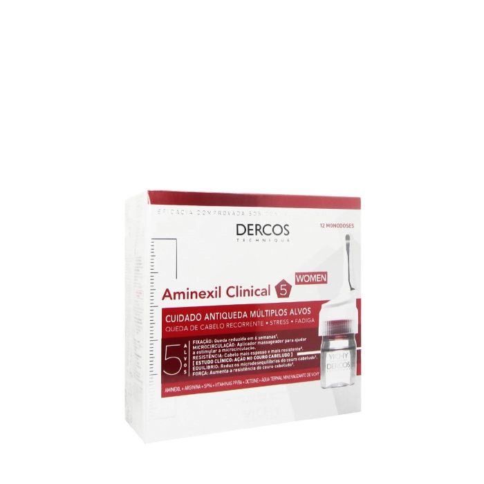Vichy Dercos Aminexil Clinical 5 Mulher Monod 12un
