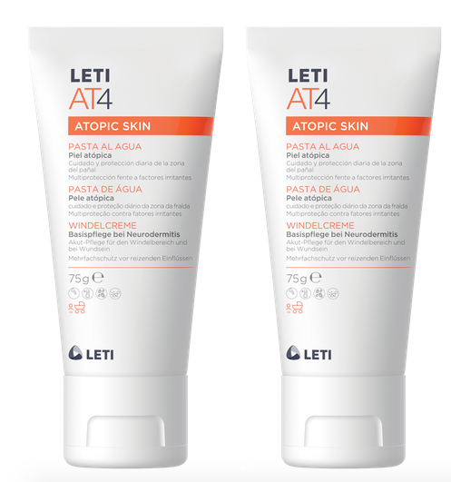 Leti AT4 Pasta Água 75g 2un - Desc 50% 2ªun