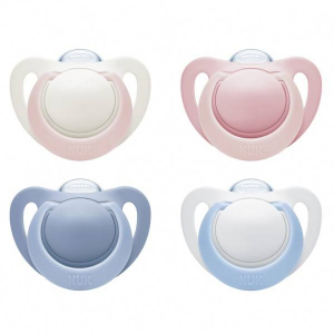 Nuk Genius Chupeta Rosa 18-36m 2un