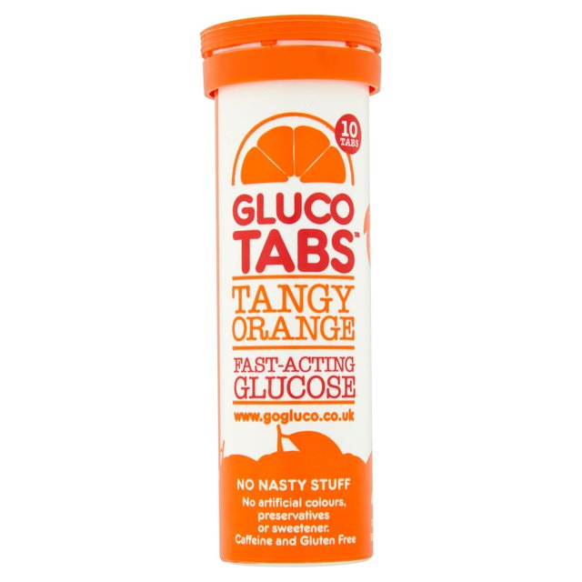 Glucotabs Laranja Tubo 10comp